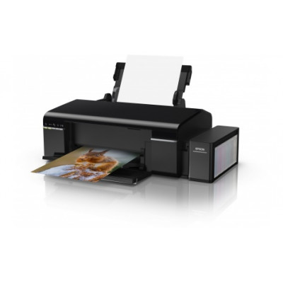 Принтер струйный Epson L805 (C11CE86403) A4 WiFi USB черный
