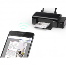 Принтер струйный Epson L805 (C11CE86403) A4 WiFi USB черный