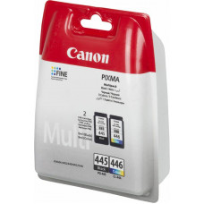 Картридж струйный  Canon PG-445/CL-446 8283B004 многоцветный/черный набор для Canon MG2440/MG2540