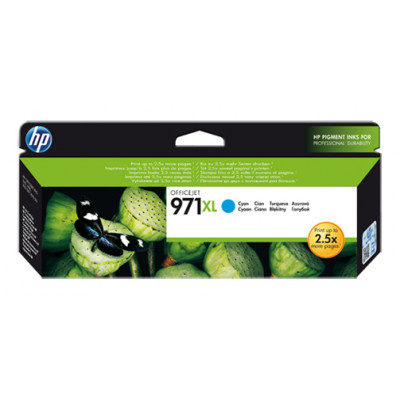 Картридж струйный HP 971XL CN626AE голубой (6600стр.) для HP OJ Pro X476dw/X576dw/X451dw/X551dw