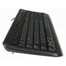 Клавиатура Microsoft Wired 600 черный USB Multimedia