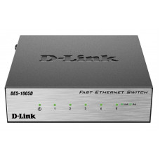 Коммутатор D-Link DES-1005D/O2B 5x100Mb неуправляемый