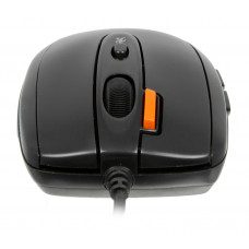 Мышь A4Tech V-Track Padless N-70FX черный оптическая (1600dpi) USB (7but)