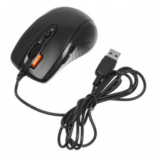 Мышь A4Tech V-Track Padless N-70FX черный оптическая (1600dpi) USB (7but)