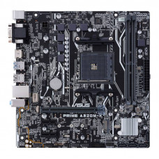 Материнская плата Asus PRIME A320M-K Soc-AM4 AMD A320 2xDDR4 mATX AC`97 8ch(7.1) GbLAN RAID+VGA+HDMI