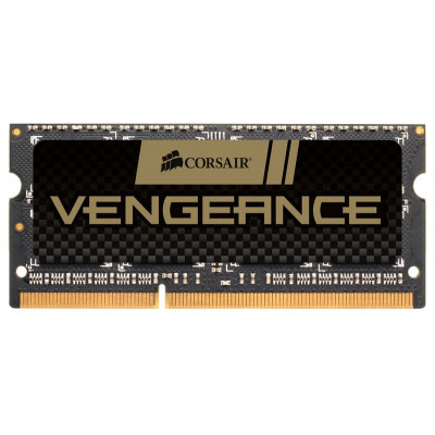 Память DDR3 2x4Gb 1600MHz Corsair CMSX8GX3M2A1600C9 Vengeance RTL PC3-12800 CL9 SO-DIMM 204-pin 1.5В