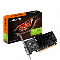 Видеокарта Gigabyte PCI-E GV-N1030D5-2GL NVIDIA GeForce GT 1030 2048Mb 64 GDDR5 1227/6008 DVIx1 HDMIx1 HDCP Ret