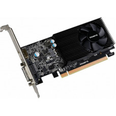 Видеокарта Gigabyte PCI-E GV-N1030D5-2GL NVIDIA GeForce GT 1030 2048Mb 64 GDDR5 1227/6008 DVIx1 HDMIx1 HDCP Ret