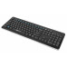 Клавиатура Оклик 870S черный USB беспроводная slim Multimedia