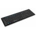 Клавиатура Оклик 870S черный USB беспроводная slim Multimedia