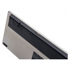 Клавиатура Оклик 840S черный USB беспроводная BT slim
