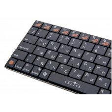 Клавиатура Оклик 840S черный USB беспроводная BT slim
