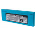 Клавиатура Оклик 580M черный USB slim