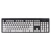 Клавиатура Оклик 580M черный USB slim