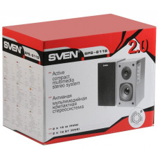 Колонки Sven SPS-611S 2.0 черный 36Вт