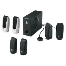 Колонки Logitech S120 2.0 черный 2.3Вт