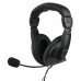Наушники с микрофоном Оклик HS-M137V черный 1.8м мониторные оголовье (614046)
