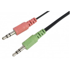 Наушники с микрофоном Оклик HS-M137V черный 1.8м мониторные оголовье (614046)