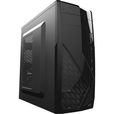 Корпус Aerocool CS-1102 черный без БП ATX 1x80mm 1x120mm 2xUSB2.0 1xUSB3.0 audio