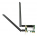 Сетевой адаптер WiFi D-Link DWA-582 PCI Express (ант.внеш.съем) 2ант.