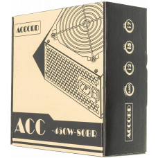 Блок питания Accord ATX 450W ACC-450W-80BR 80+ bronze (24+4+4pin) 120mm fan 6xSATA RTL