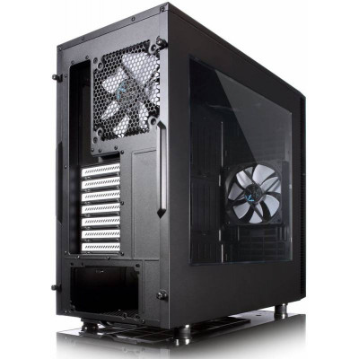 Корпус Fractal Design Define S Window черный без БП ATX 8x120mm 6x140mm 2xUSB3.0 audio bott PSU
