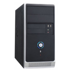Корпус Accord ACC-B021 черный без БП mATX 1x80mm 1x92mm 2x120mm 2xUSB2.0 audio