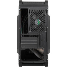 Корпус Aerocool Qs-240 черный без БП mATX 4x120mm 2xUSB2.0 1xUSB3.0 audio bott PSU