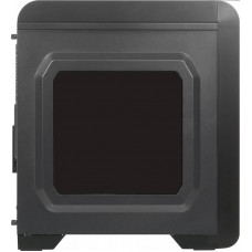 Корпус Aerocool Qs-240 черный без БП mATX 4x120mm 2xUSB2.0 1xUSB3.0 audio bott PSU