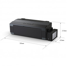 Принтер струйный Epson L1300 (C11CD81402 ) A3 USB черный