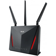Роутер беспроводной Asus RT-AC86U AC2900 10/100/1000BASE-TX/4G ready черный