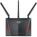Роутер беспроводной Asus RT-AC86U AC2900 10/100/1000BASE-TX/4G ready черный