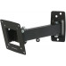 Кронштейн для телевизора Kromax OPTIMA-103 черный 10"-28" макс.25кг настенный поворотно-выдвижной и наклонный