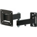 Кронштейн для телевизора Kromax OPTIMA-104 черный 10"-28" макс.25кг настенный поворотно-выдвижной и наклонный