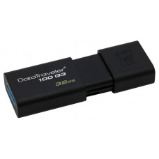 Флеш Диск Kingston 32Gb DataTraveler 100 G3 DT100G3/32GB USB3.0 черный