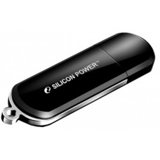 Флеш Диск Silicon Power 64Gb LuxMini 322 SP064GBUF2322V1K USB2.0 черный