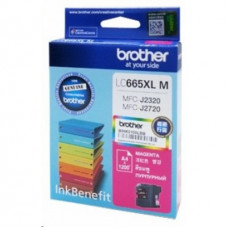 Картридж струйный Brother LC665XLM пурпурный (1200стр.) для Brother MFC-J2320/J2720