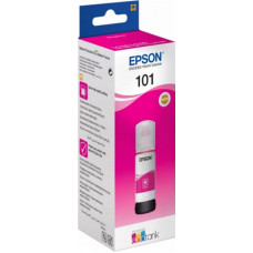 Картридж струйный Epson L101 C13T03V34A пурпурный (6000стр.) (70мл) для Epson L4150/L4160/L6160/L6170/L6190