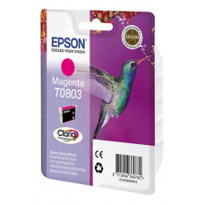 Картридж струйный Epson T0803 C13T08034011 пурпурный (435стр.) (7.4мл) для Epson P50/PX660