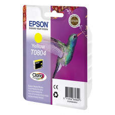 Картридж струйный Epson T0804 C13T08044011 желтый (620стр.) (7.4мл) для Epson P50/PX660