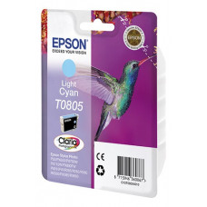 Картридж струйный Epson T0805 C13T08054011 светло-голубой (330стр.) (7.4мл) для Epson P50/PX660