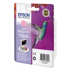 Картридж струйный Epson T0806 C13T08064011 светло-пурпурный (620стр.) (7.4мл) для Epson P50/PX660