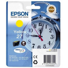 Картридж струйный Epson T2702 C13T27044022 желтый (300стр.) (3.6мл) для Epson WF7110/7610/7620