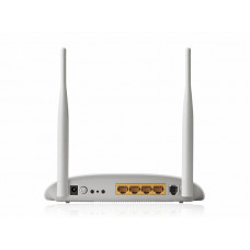 Роутер беспроводной TP-Link TD-W8961N N300 ADSL белый
