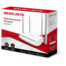 Роутер беспроводной Mercusys MW325R N300 10/100BASE-TX белый