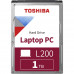 Жесткий диск Toshiba SATA-III 1Tb HDWL110UZSVA L200 Slim (5400rpm) 128Mb 2.5"