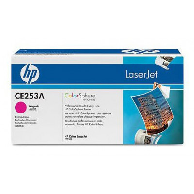 Картридж лазерный HP 504A CE253A пурпурный (7000стр.) для HP CM3530/CP3525