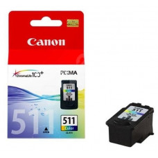 Картридж струйный Canon CL-511 2972B007 многоцветный для Canon MP240/MP260/MP480