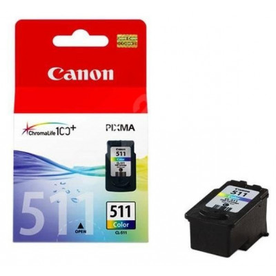 Картридж струйный Canon CL-511 2972B007 многоцветный для Canon MP240/MP260/MP480