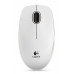 Мышь Logitech B100 белый оптическая (800dpi) USB (2but)